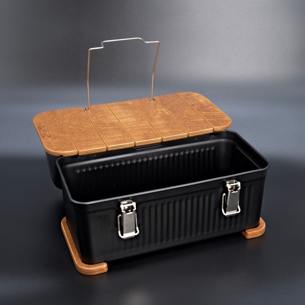 American STANLEY STANLEY Black Lunch Box Desktop Stainless Steel ...