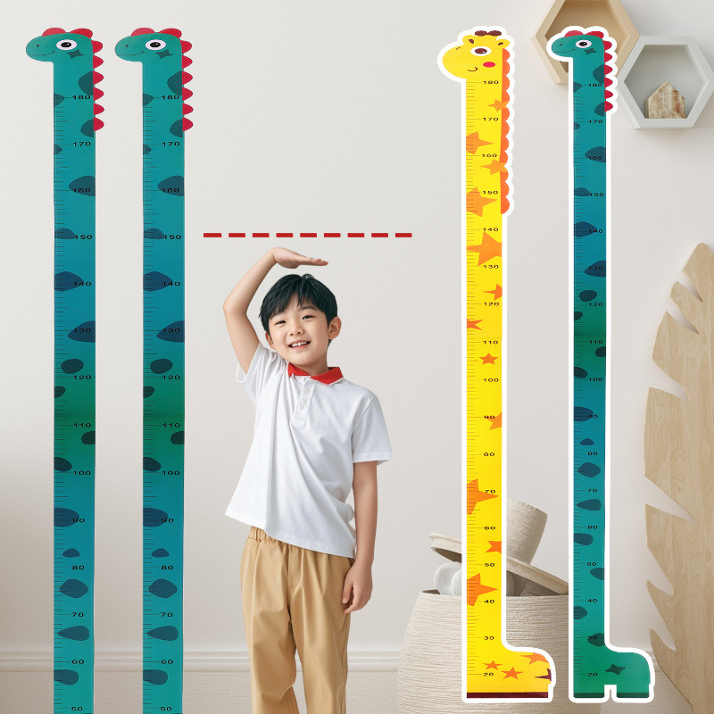 1/2/3Pcs Cartoon Height Measuring Sticker For Kids - Cute Kindergarten ...
