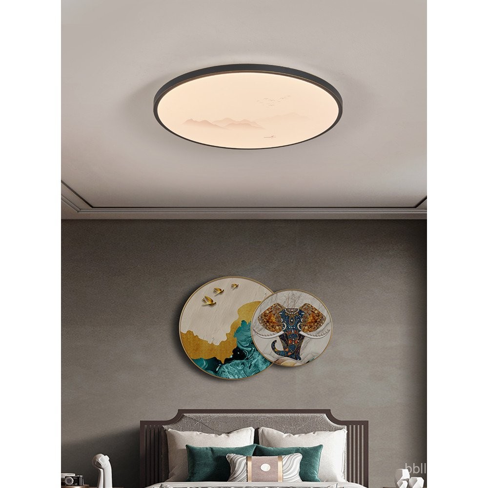 Huahong Gaya Cina Baharu Lampu Siling LED Lampu Bilik Tidur Bulat Bilik ...