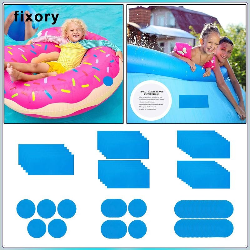 fixory Vinyl PVC Repair Patches Set for Raft Dinghy Drift Boat ...