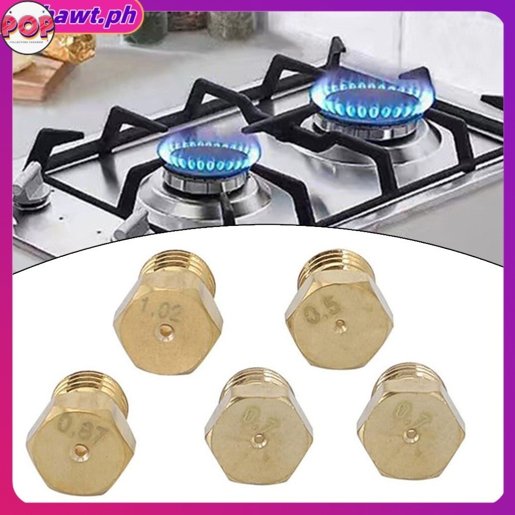 POP [HOT]5pcs for LPG Gas Jet Set Burner Gas Hob for LPG Conversion Kit ...