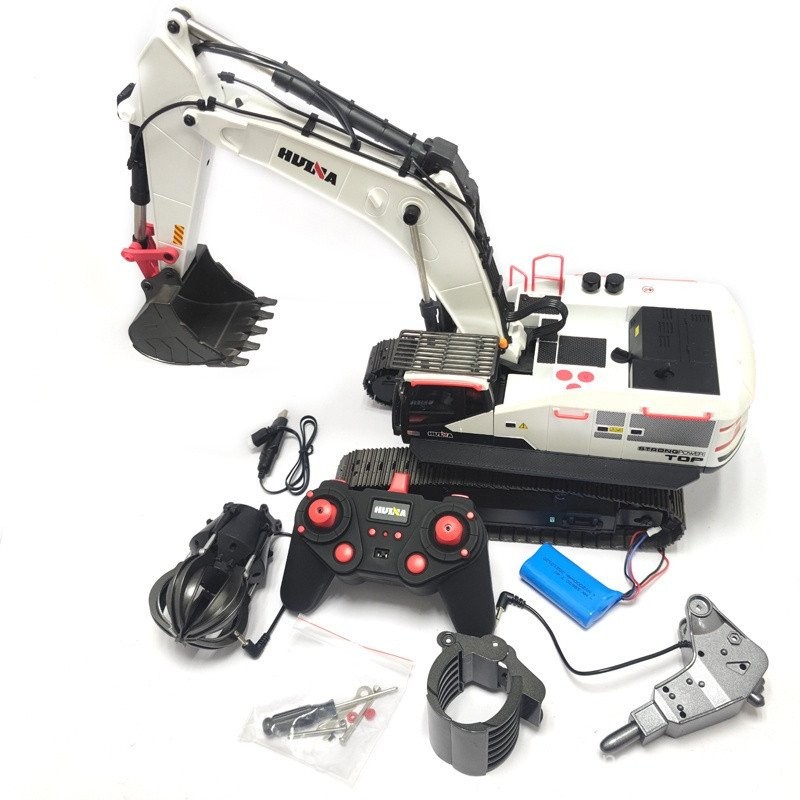 HUINA 1550 Telecomando 1:14 Manuale di istruzioni per escavatore elettrico