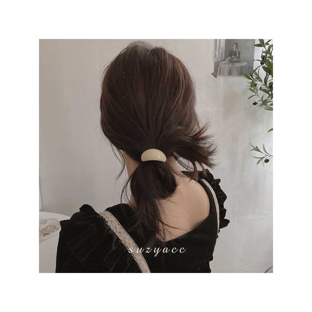 Ikatan Rambut bergaya Dongdaemun Korea untuk Wanita Gaya Minimalis ...