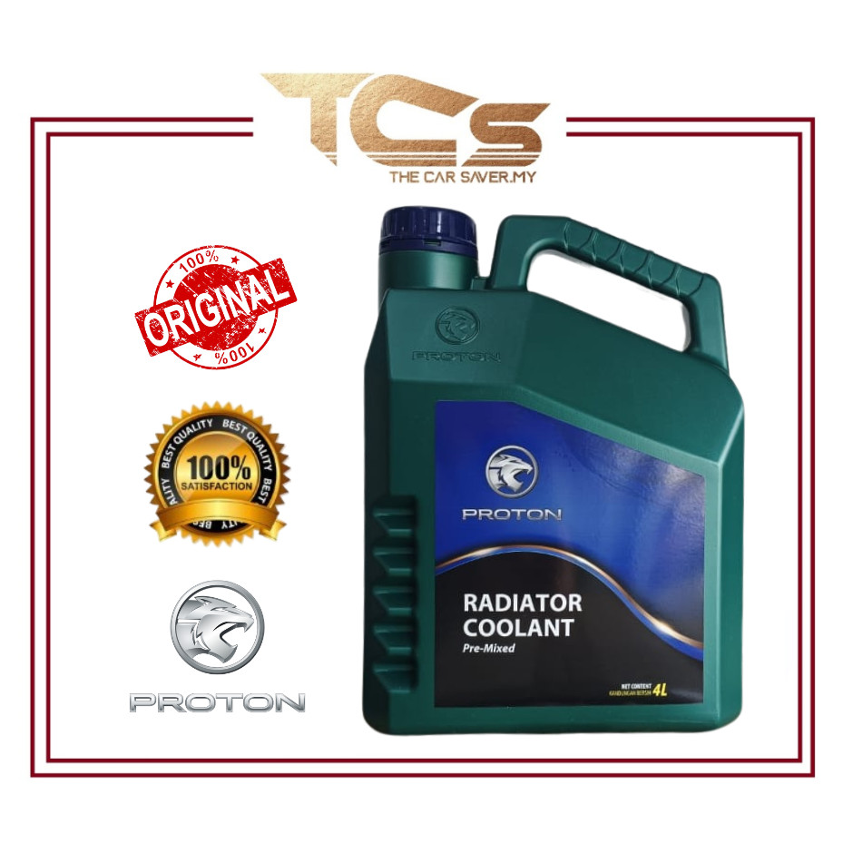 Proton Genuine Radiator Coolant PREMIX GREEN 4L ( PW991239-4L ...