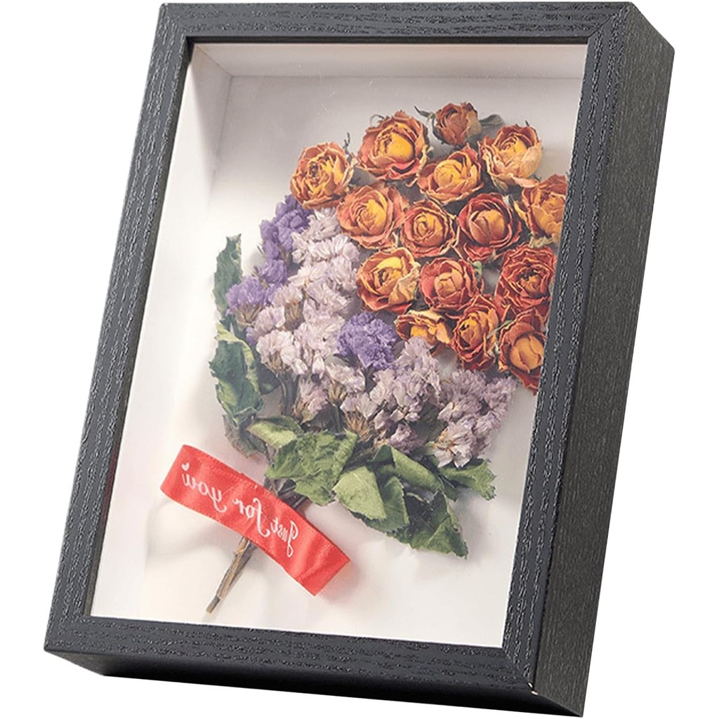 FAVORTALK A4 Box Frame 12X8 Shadow Deep Boxes Photo Frames Craft ...