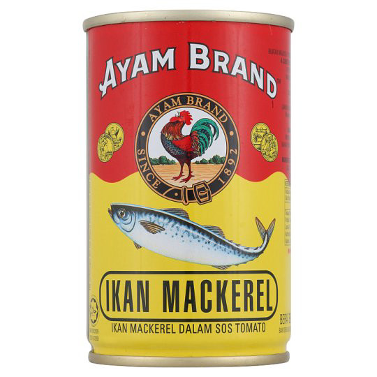 AYAM BRAND Ikan Mackerel Dalam Sos Tomato 155G 425G | Shopee Malaysia