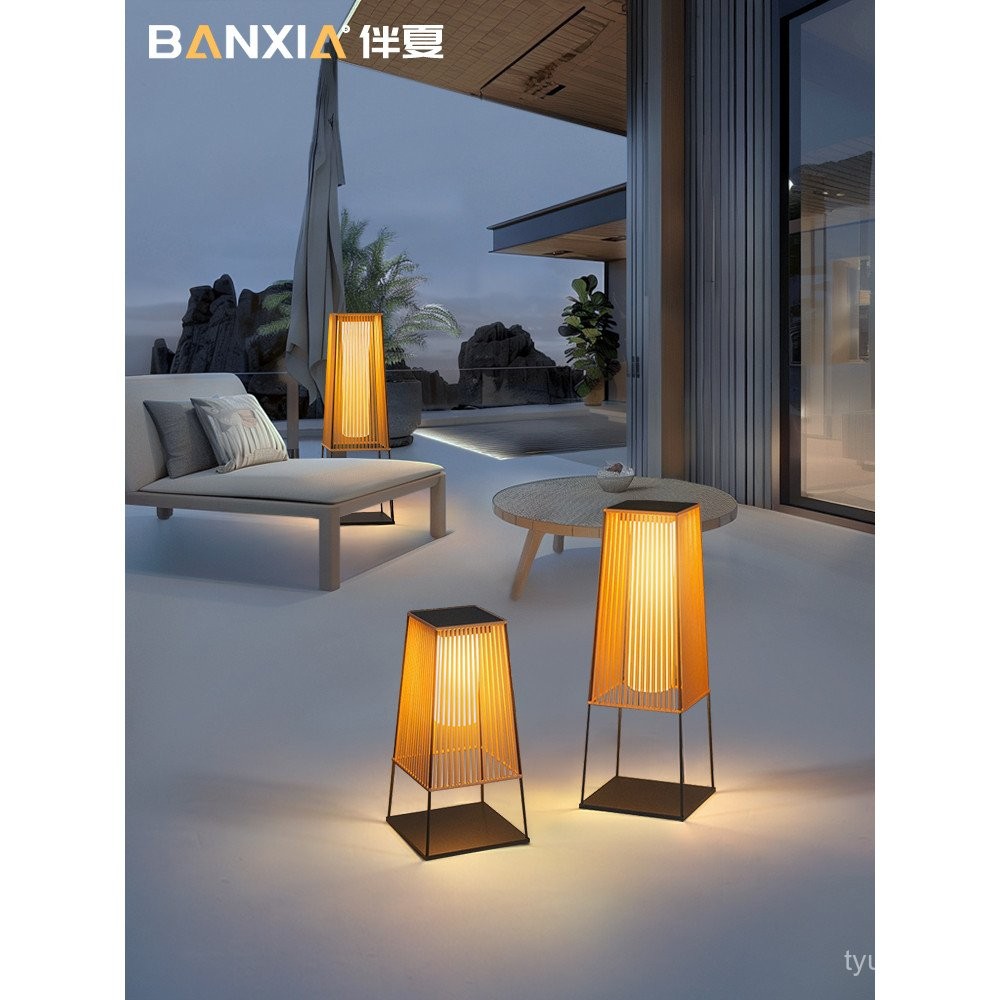 Lampu Rumput Suria Luaran Lampu Suasana Taman Hiasan Halaman Lampu ...