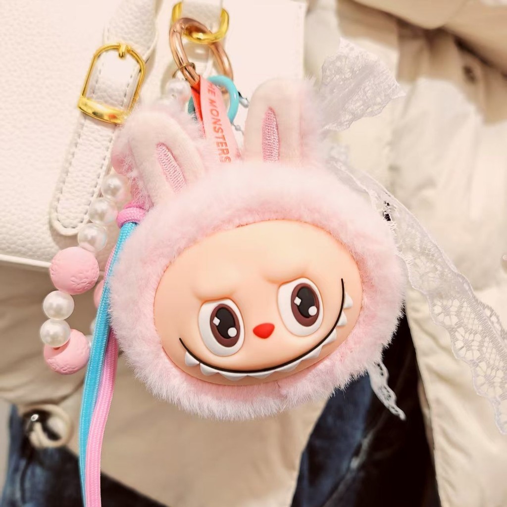 Labubu Backpack Plush Pendant Birthday Gift MIU Series Plush Vinyl ...