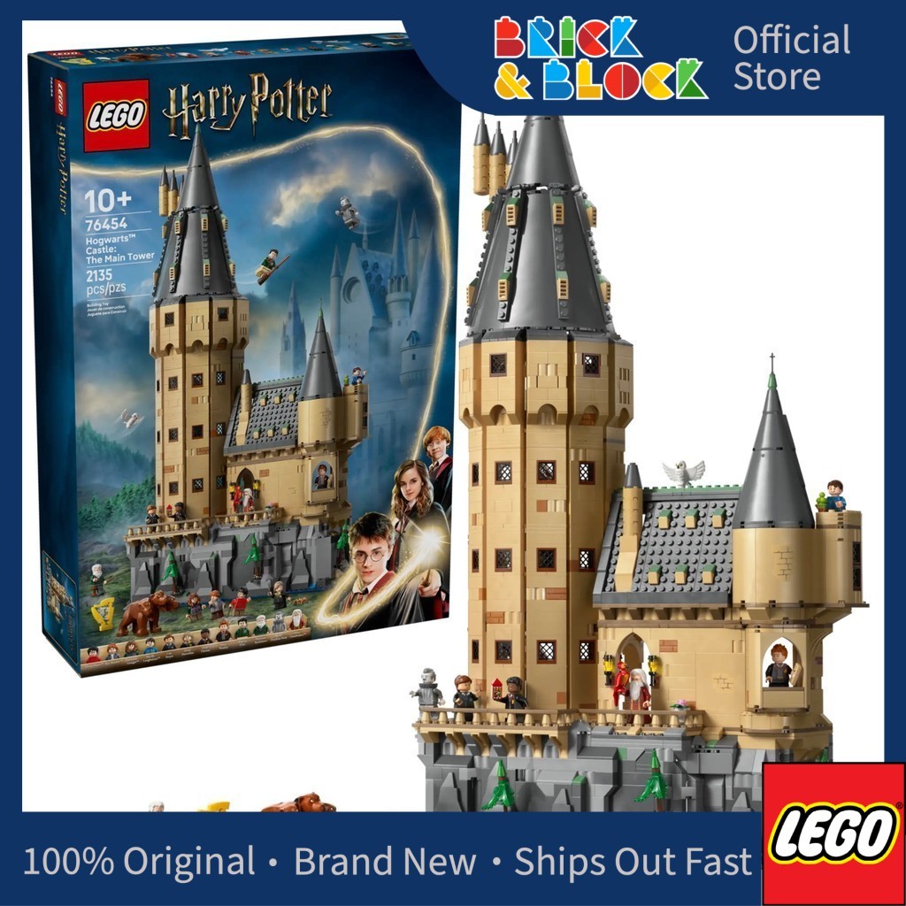 LEGO 76454 Hogwarts Castle: The Main Tower | LEGO Harry Potter | Istana ...