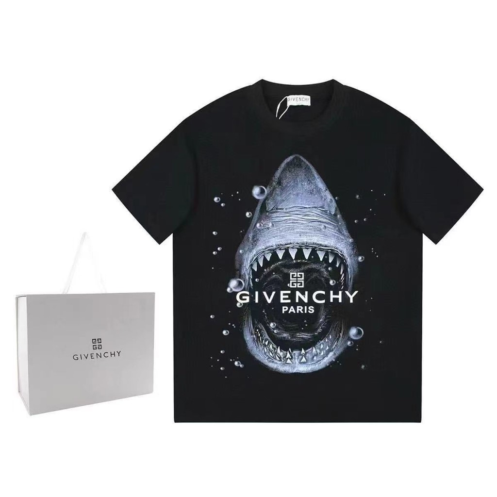 Givenchy2002 Summer New Style Pure Cotton Printed Trendy Men Round Neck ...
