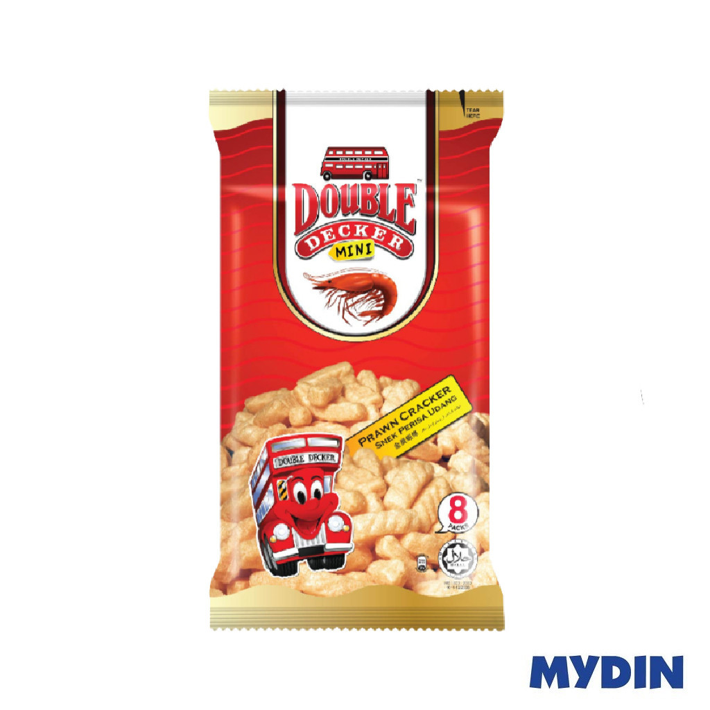 Double Decker Mini Family Pack Prawn Cracker (8's x 15g) | Shopee Malaysia