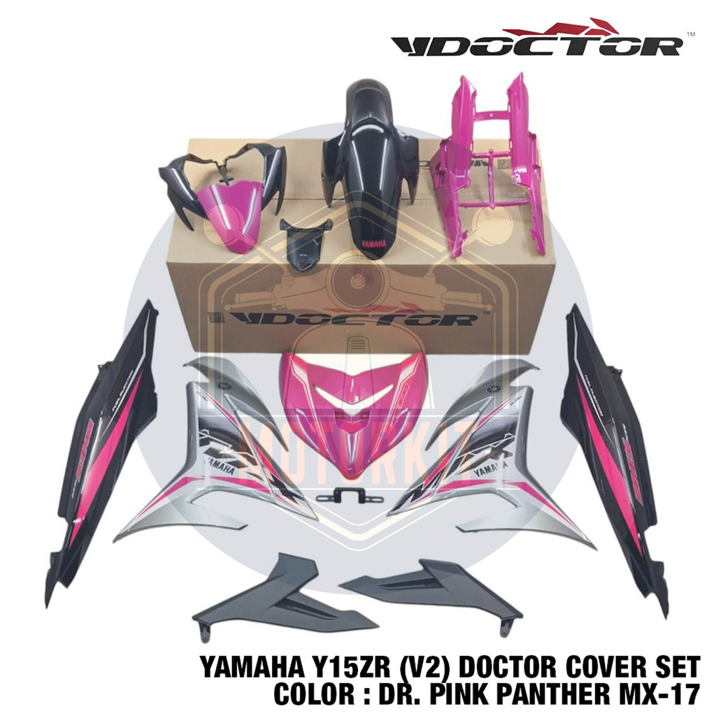 YAMAHA Y15 Y15ZR V2 SPECIAL CUSTOM COLOR BARU BODY COVER SET PINK ...