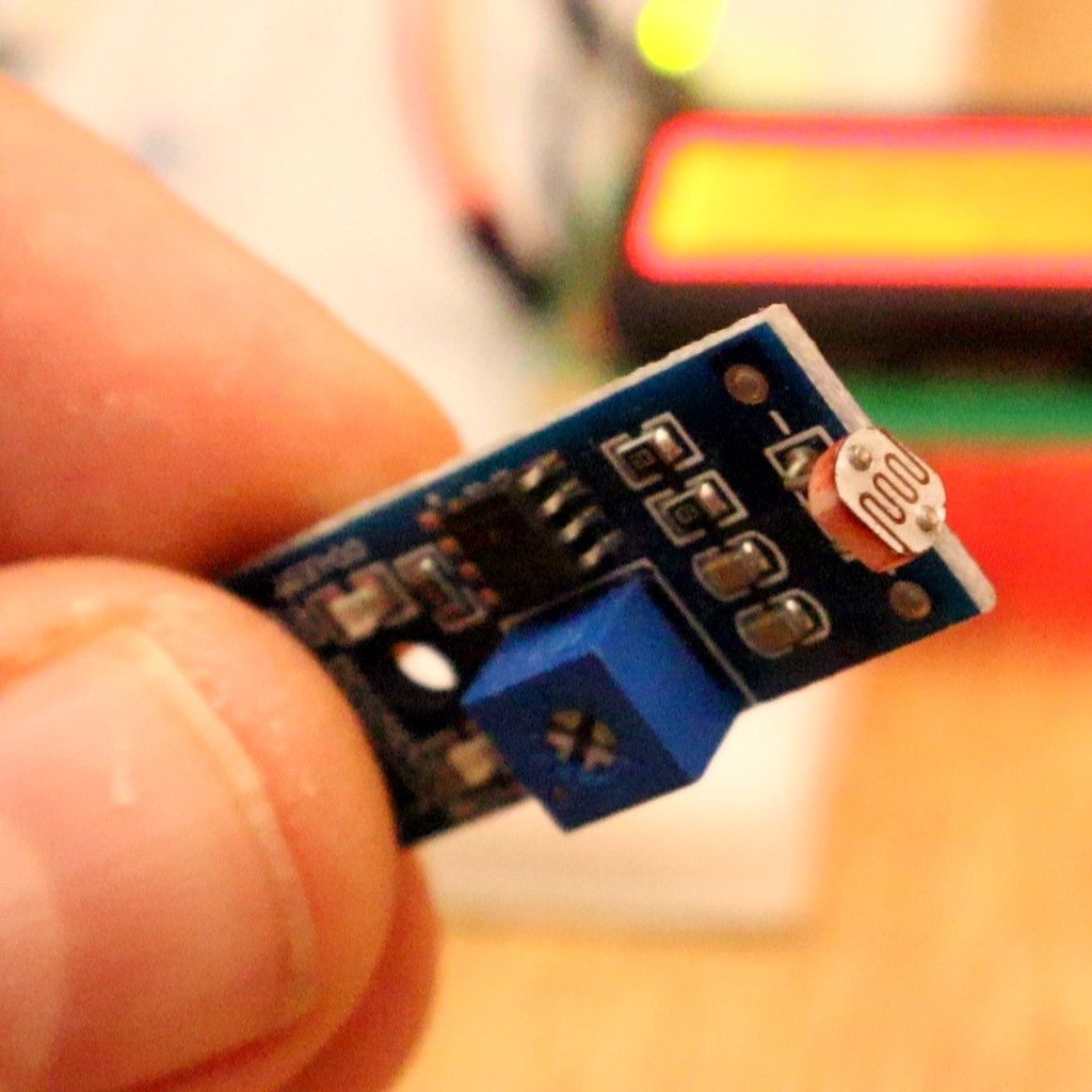 LDR Light Sensor Modul Sensor Cahaya Arduino ESP32 Raspberry Pi Projek ...