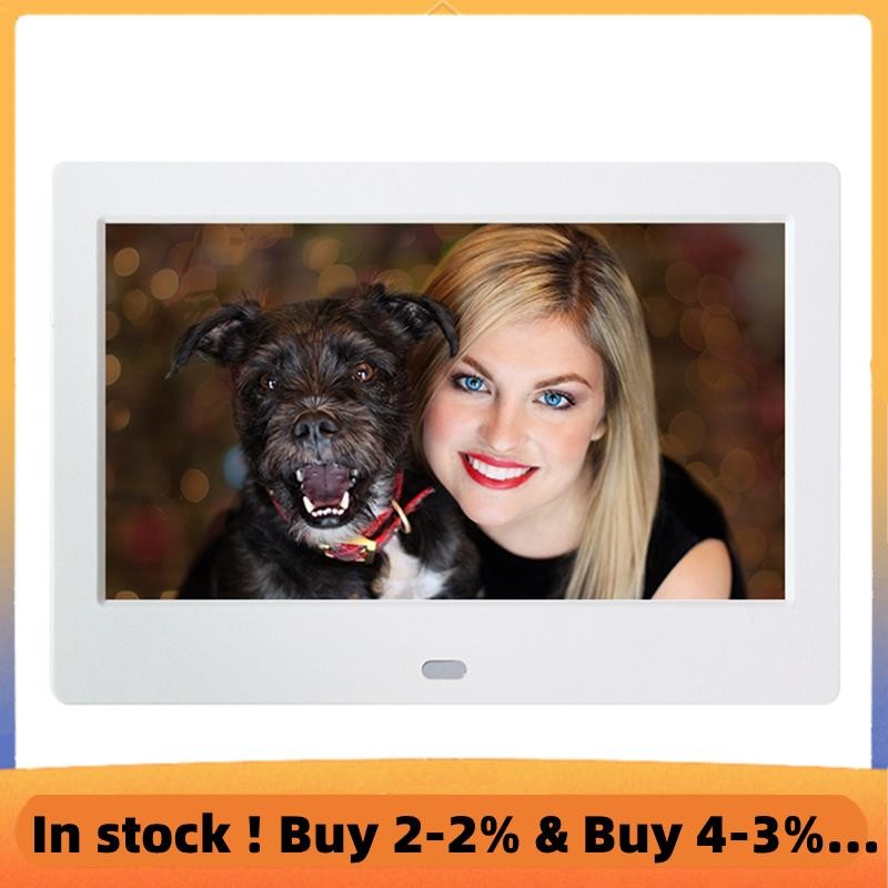 7 Inch HD Digital Photo Frame Digital Photo Frame 800x480 LED Smart ...