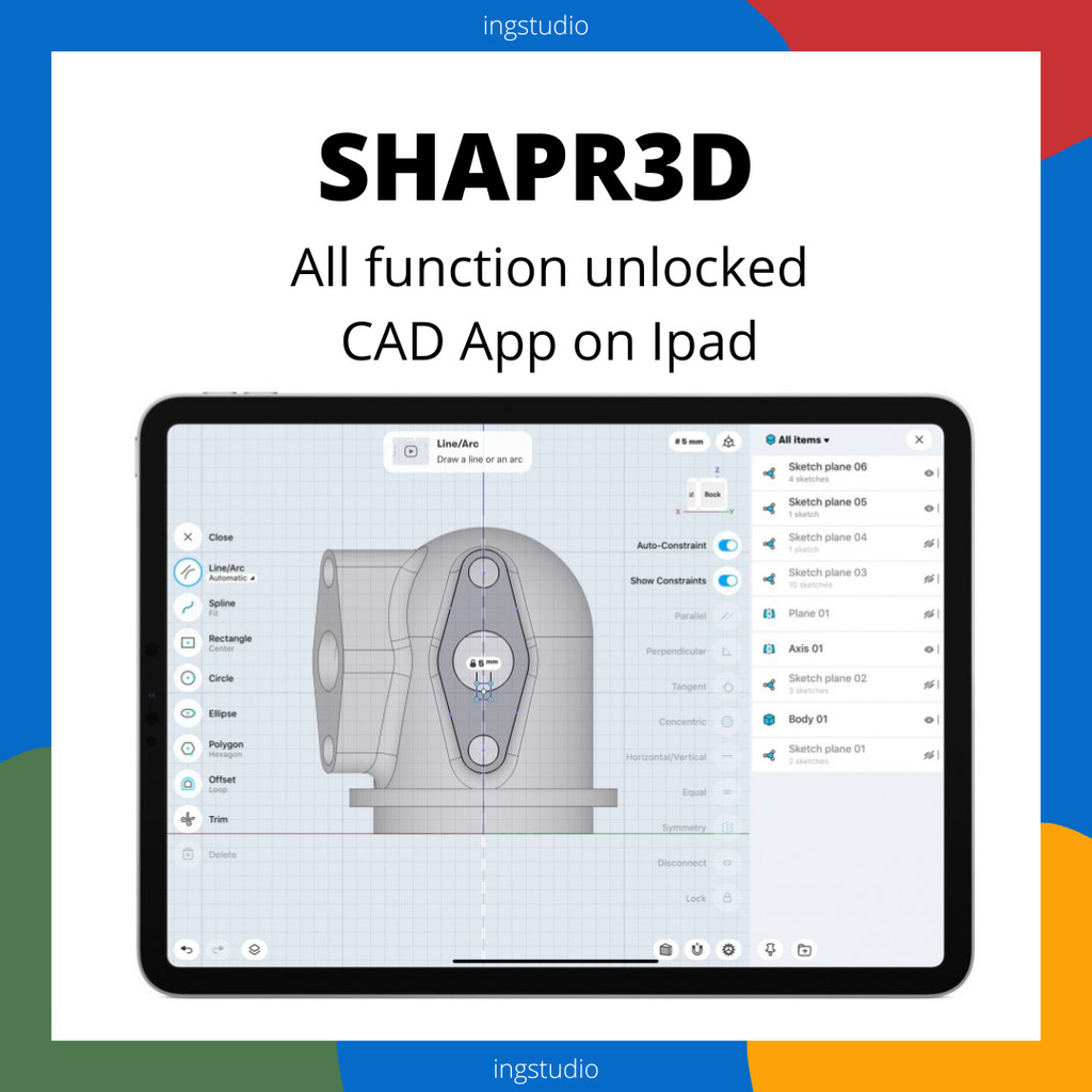 Shapr 3D CAD Model App | Shopee Malaysia