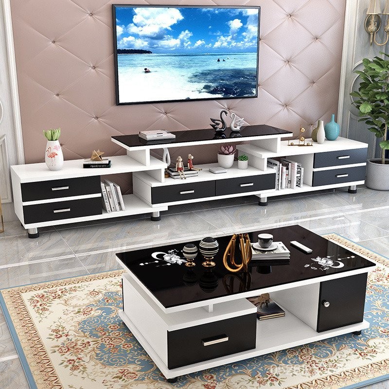 Furniture Combination TV Coffee Table Small Apartment Simple — free download