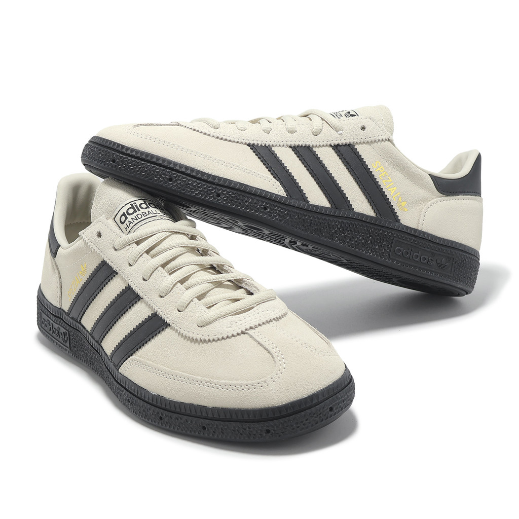 adidas Casual Shoes Handball Spezial Men Women Gray Black German ...