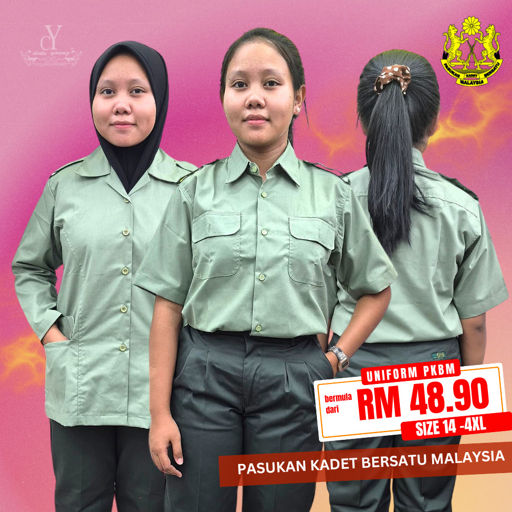 CY 1903 UNIFORM PKBM / PAKAIAN SERAGAM UNIFORM / PASUKAN KADET BERSATU ...