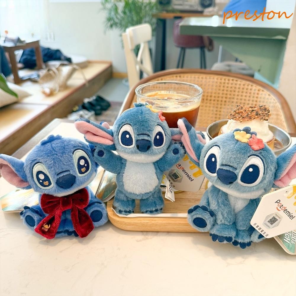 PRESTON Stitch Key Chain, Cute Cartoon Lilo Stitch Plush Pendant ...