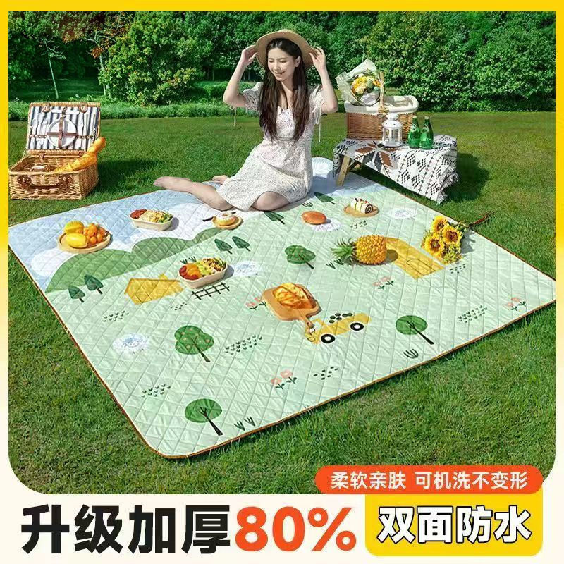 野餐地垫Picnic mat野餐垫防潮垫加厚露营沙滩野炊春游防水草坪垫子地垫户外帐篷地垫新款 现货 25.5.31 | Shopee Malaysia