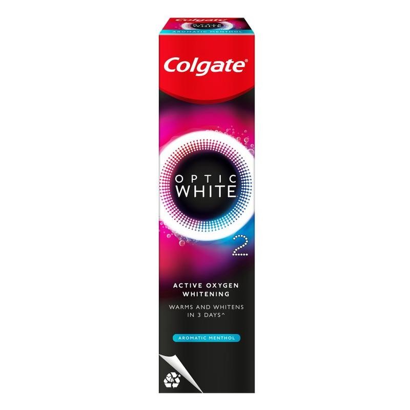 COLGATE Toothpaste Optic White O2 20g | Shopee Malaysia
