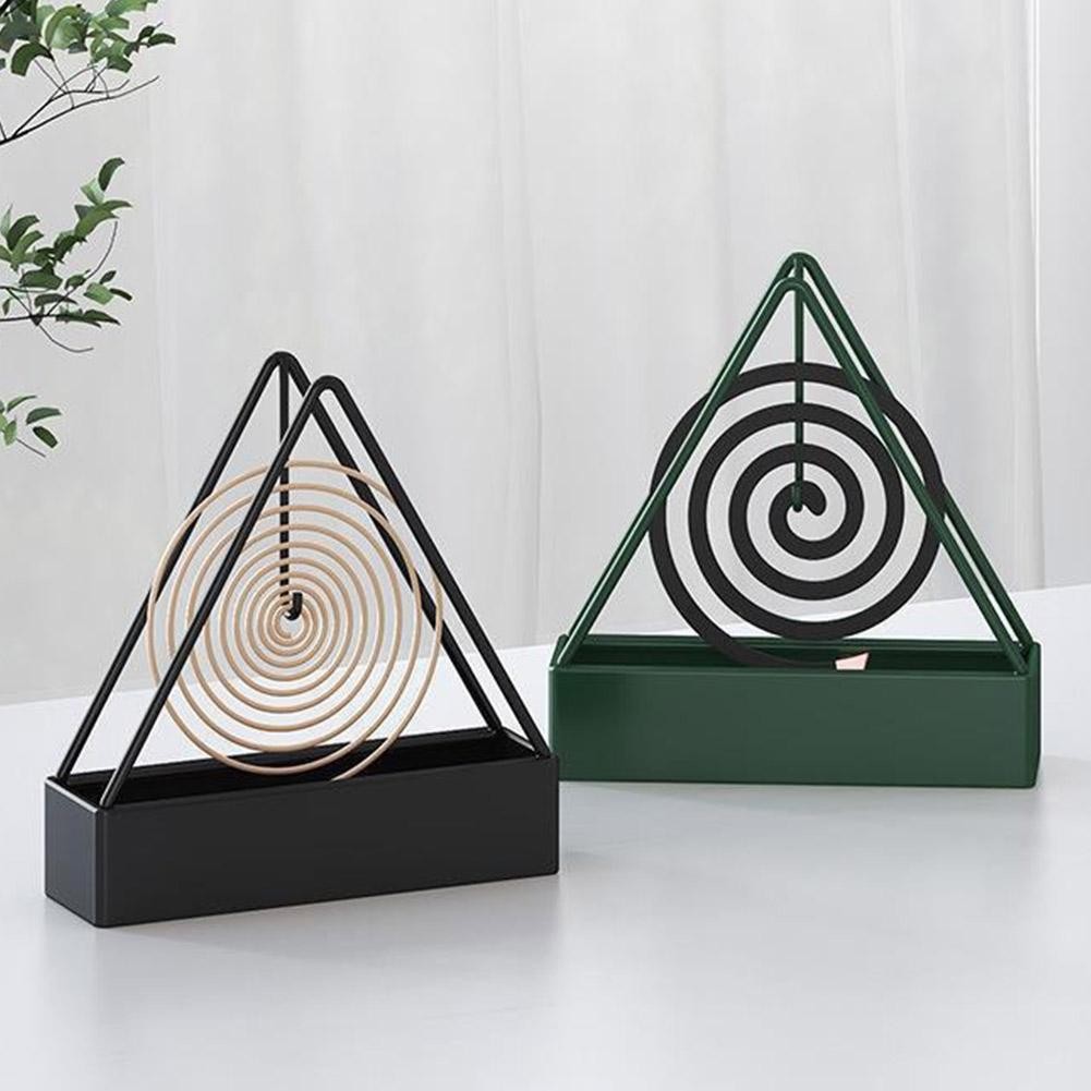 Triangle Mosquito Incense Rack Creative Iron Incense Plate Bracket Rack ...
