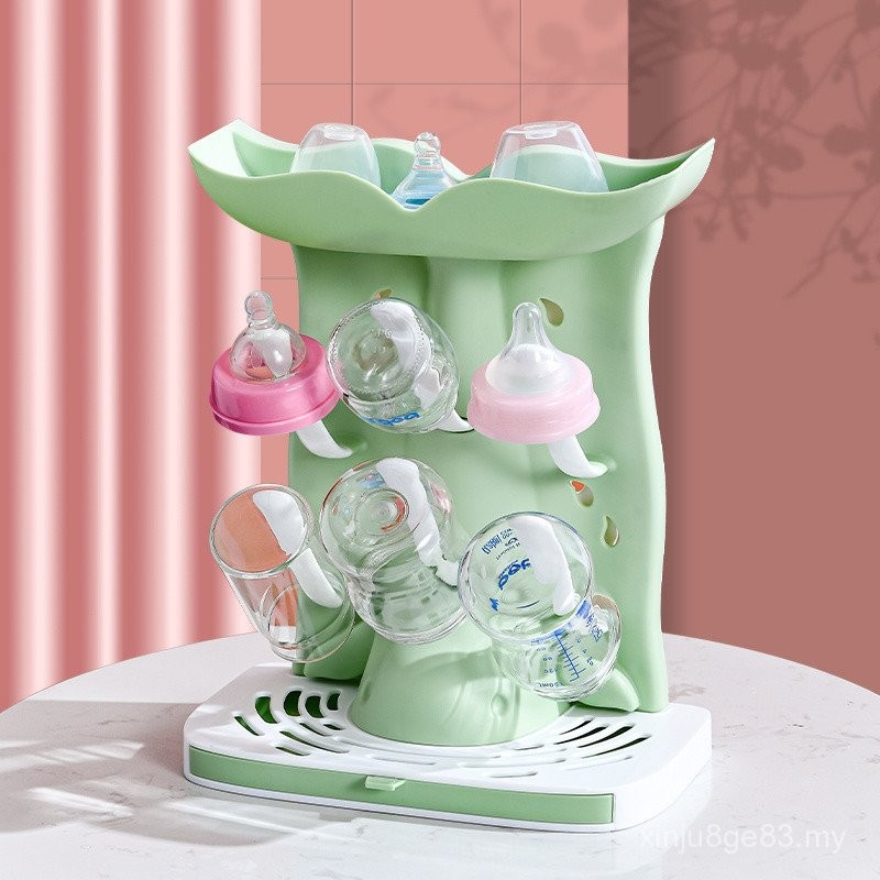 Baby Bottle Drain Rack Upside Down Water Cup Drain Rack Baby Bottle ...