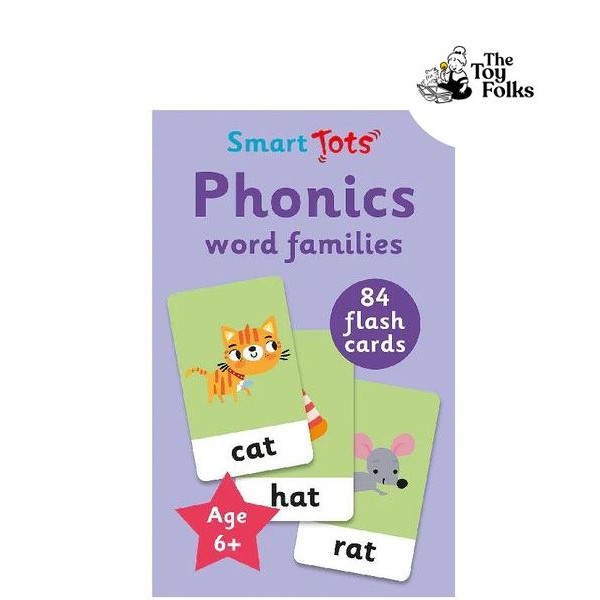 Imagine That Publishing Smart Tots Flash Cards Phonics Word Families ...
