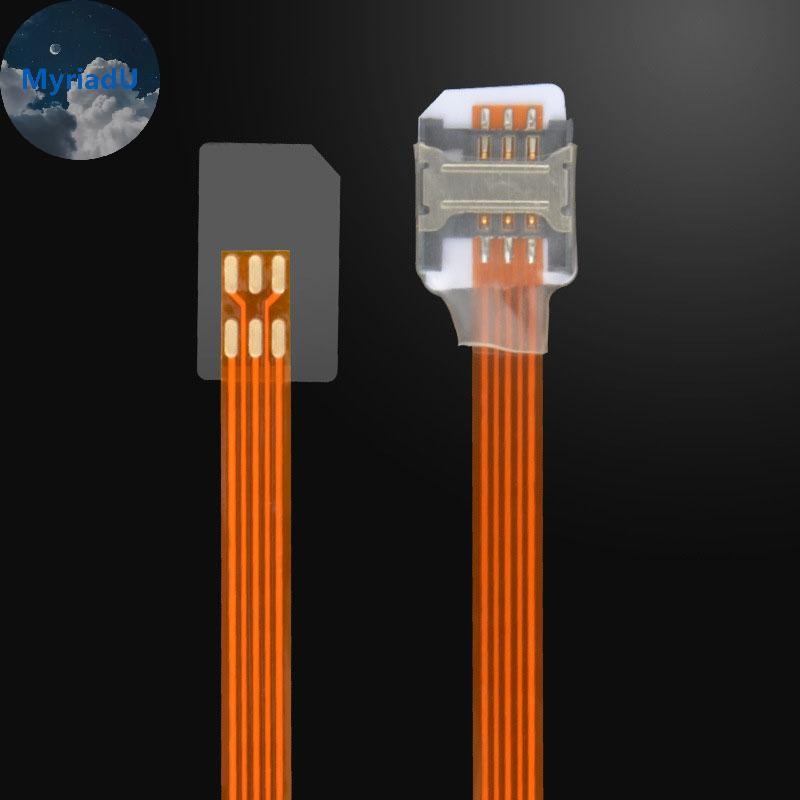 MyriadU 2FF SIM Standard Positive Reverse Extension Cord Mobile Phone ...