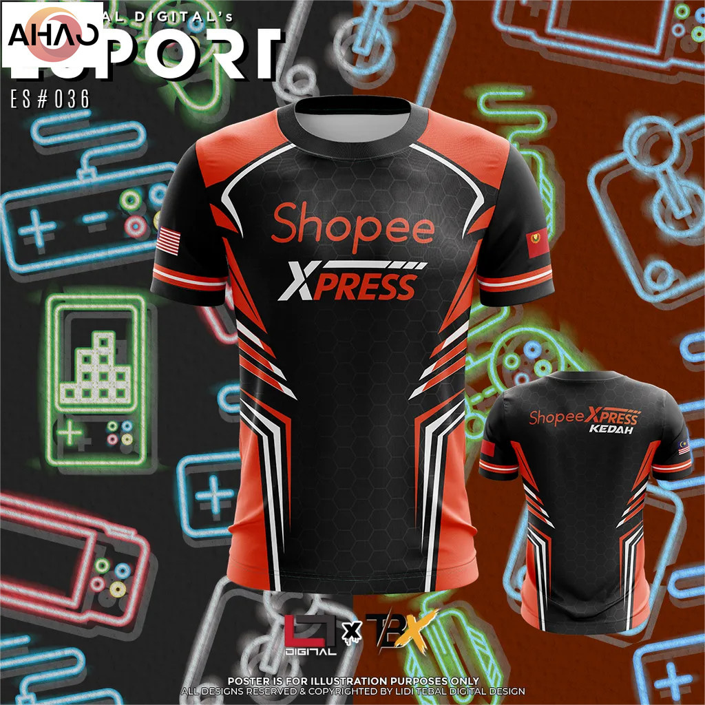 2025Shopee Rider (Best Selling) Jersey Corner SHOPEE XPRESS Motorcycle ...