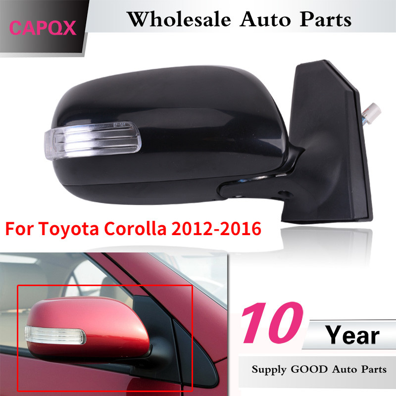 CAPQX For Toyota Corolla 2012 2013 2014 2015 2016 Outer Rear View ...
