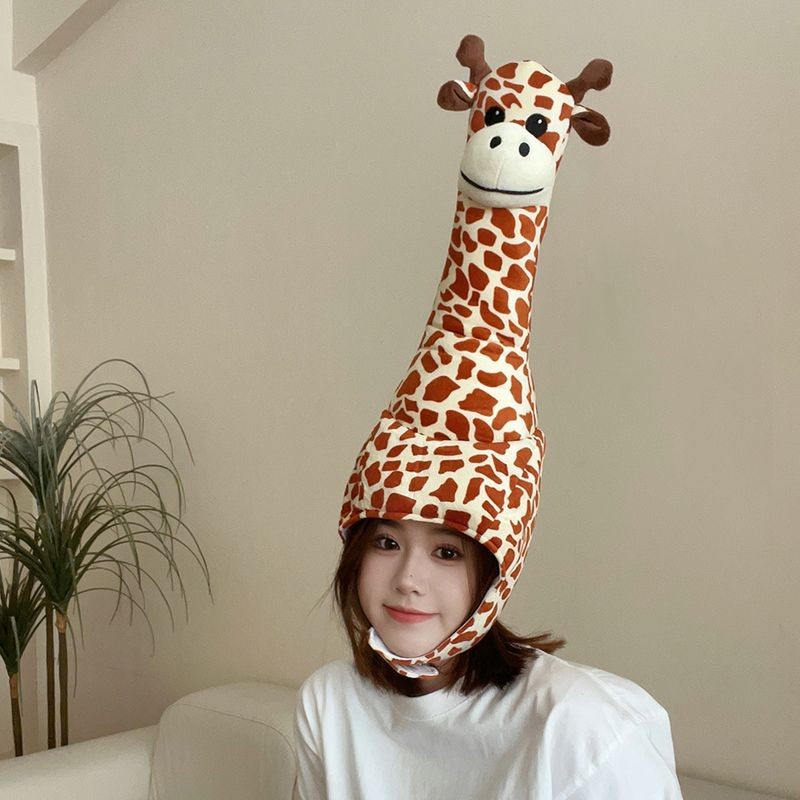 cute-funny-cartoon-cute-children-zoo-giraffe-headgear-hat-female-photo