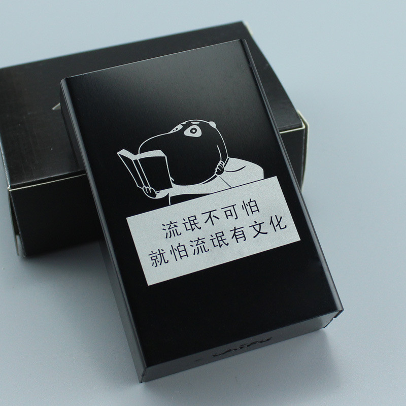 laifu cigarette case Metal Mesh Design Durable Box, Black Cigarette case box Cigarettes case | Luffy Leathers