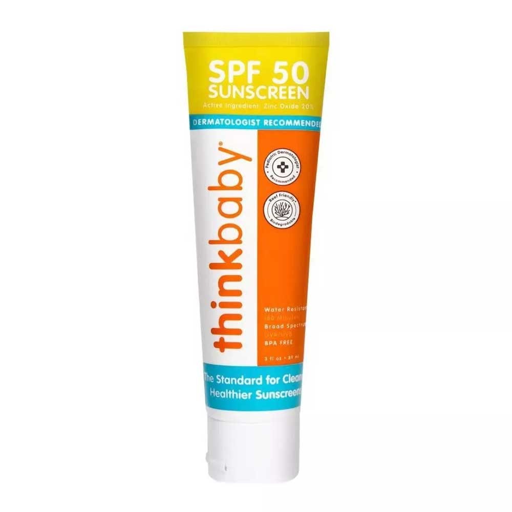 Thinkbaby Moisture Milk Physical SPF 50 Sunscreen 89ML | Shopee Malaysia