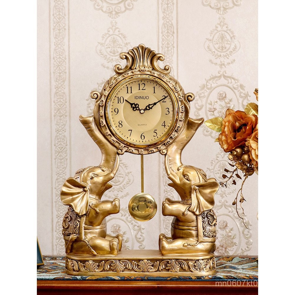 Household Desktop Ornaments Flip Clock Desktop Old-fashioned Pendulum ...