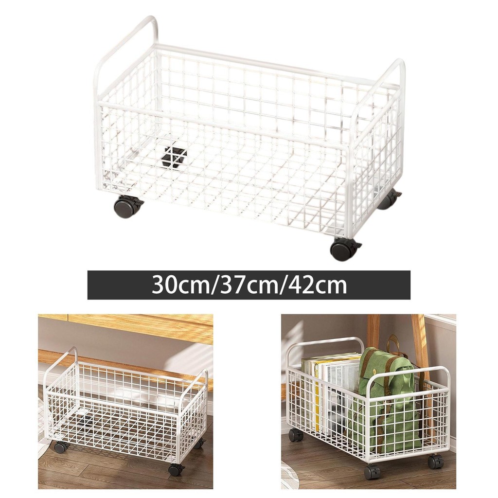 12 Tier Rolling File Cart,Desk File Organizer With Sliding Trays And Wetal Mesh Paper Letter Storage Multi Functional Rolling Clutter Cart Office Home School - View #7