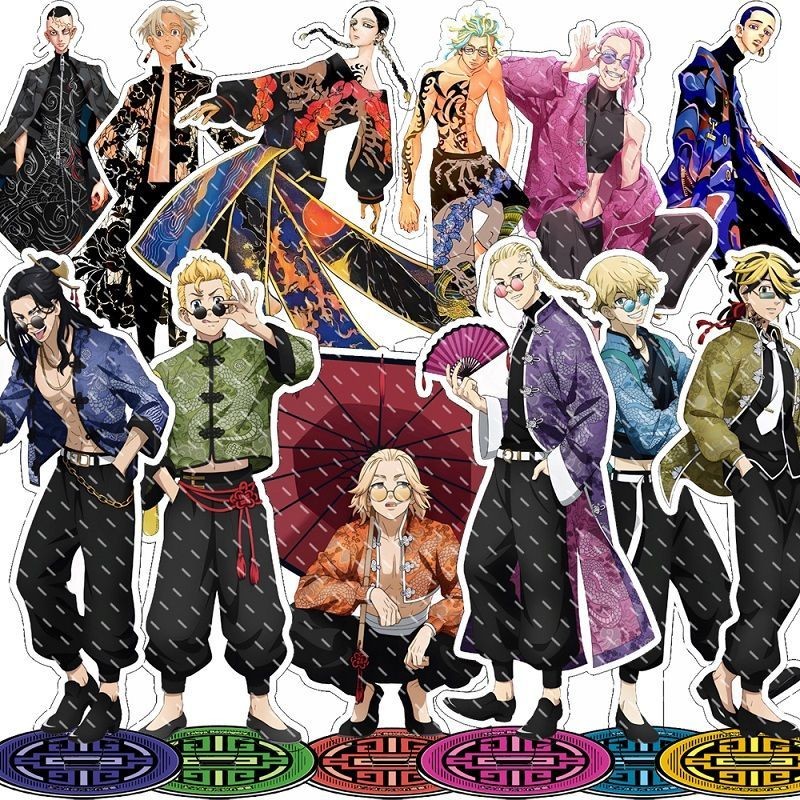 Anime Tokyo Swastika Avengers Acrylic Stand Merchandise Haiya Brothers ...