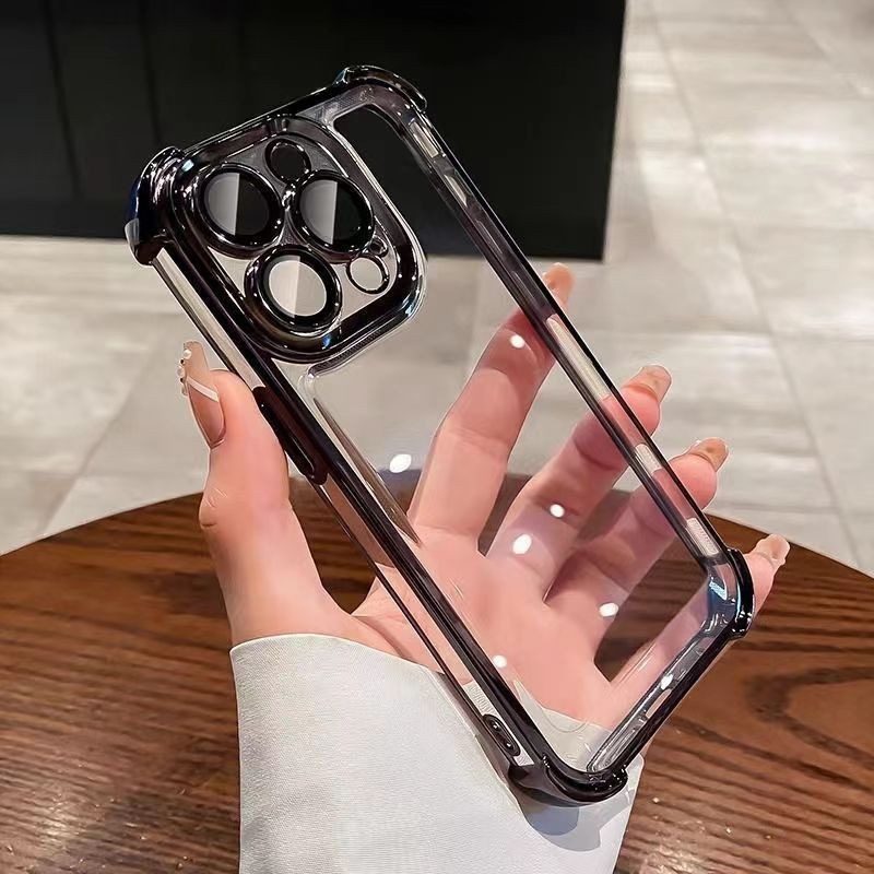 Custodia Rigida Per OPPO A76 / A96 Con Motivo Margherita – Silicone TPU Trasparente
