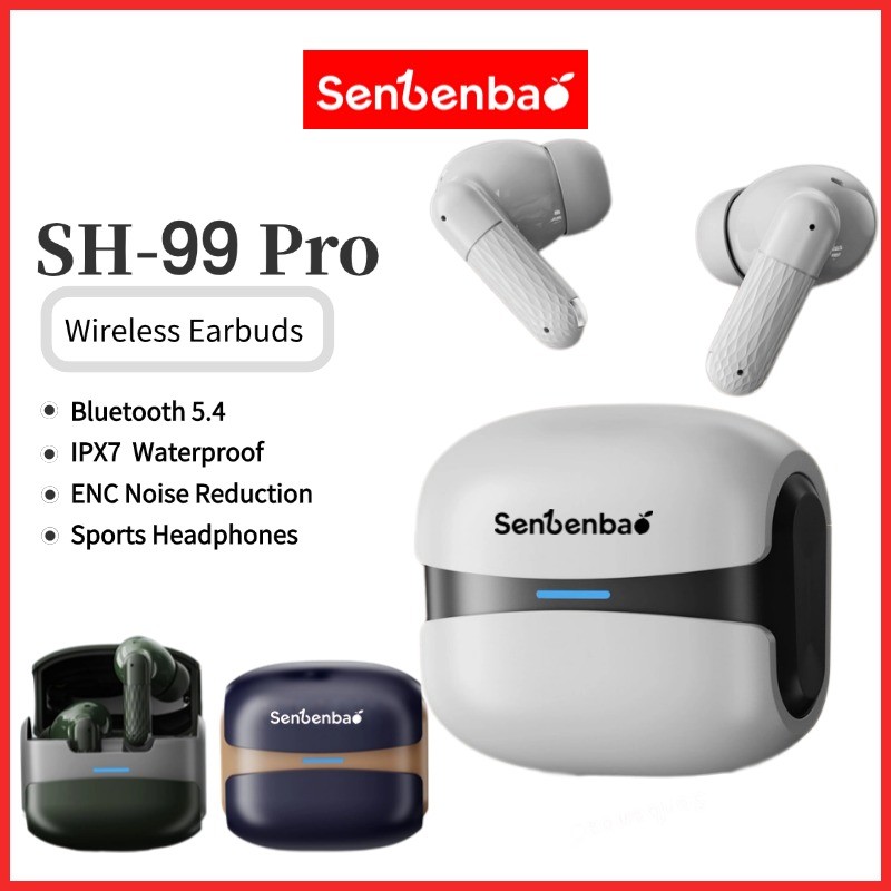 SenBenBao SH-99 Pro Bluetooth Earphone Wireless Earbuds Bluetooth in ...