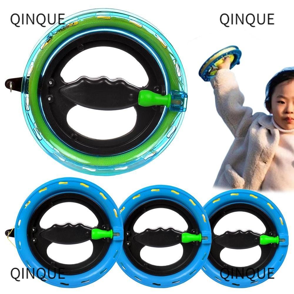 QINJUE Kite Reel, 14/16/18cm Twisted String Line Winder Fire Wheel ...