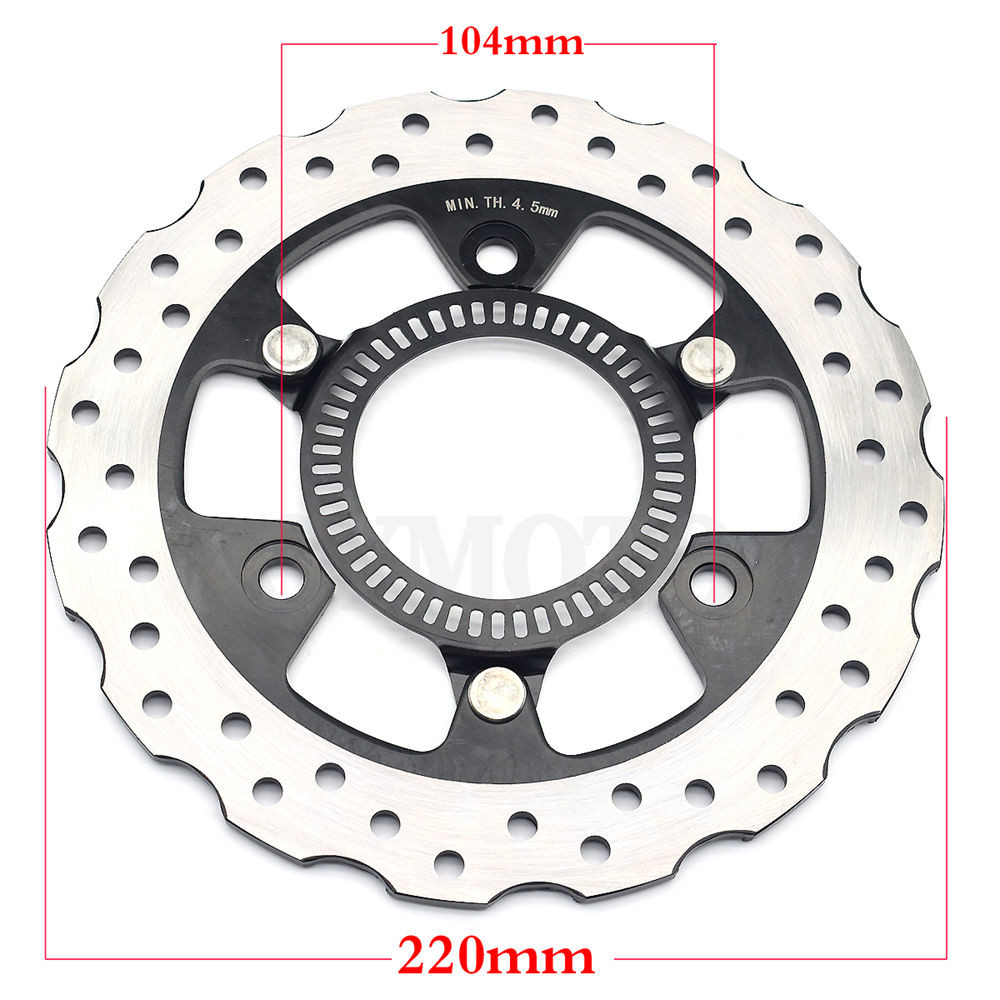 Rear Brake Disc Rotor For Kawasaki EX300 Ninja 300 ABS Floating disc ...