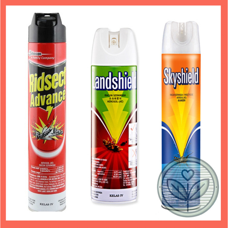Ridsect / Landshield/ Skyshield Insecticide Aerosol Kills Cockroach ...