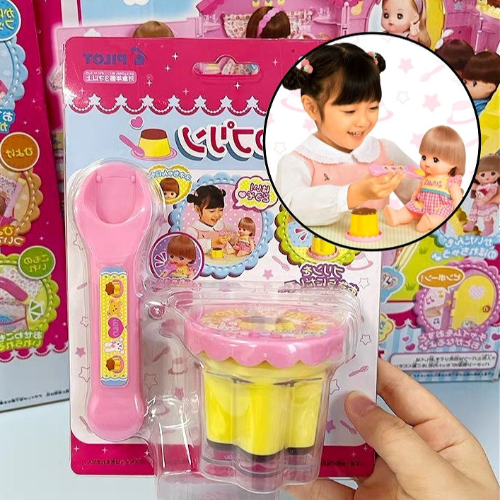 Pudding Jelly Kids Toy Set Stimulation Food Pretend Play Cute Children ...