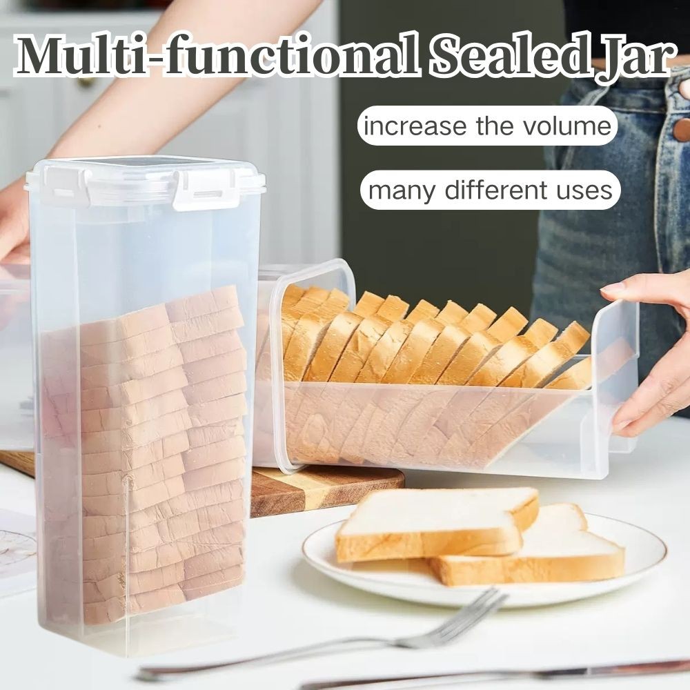 Airtight Container Multipurpose Transparent Food Storage Leak Proof ...