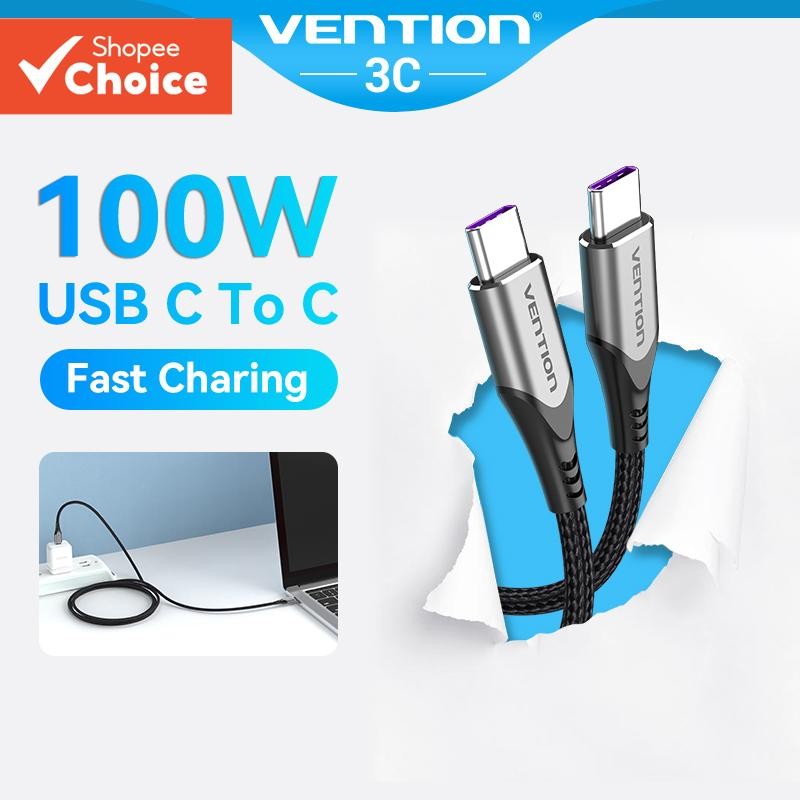 Vention 5A USB Type C Cable for Xiaomi Huawei P40 Pro Mate 30 P30 ...