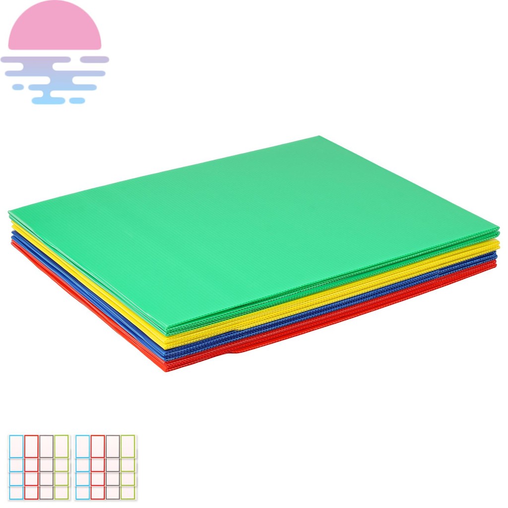 Desk Dividers Plastic Privacy Folder Colorful Desk Privacy Divider ...