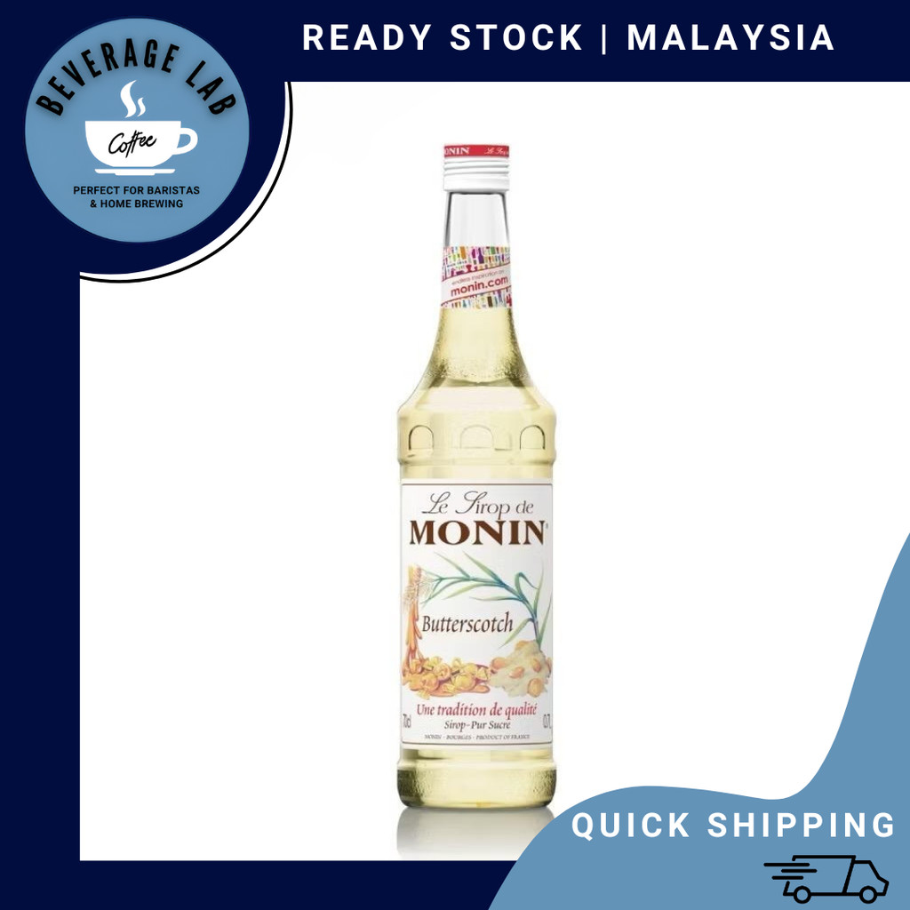 BEVERAGE LAB MONIN Premium Syrup Butterscotch (700ml) | Shopee Malaysia