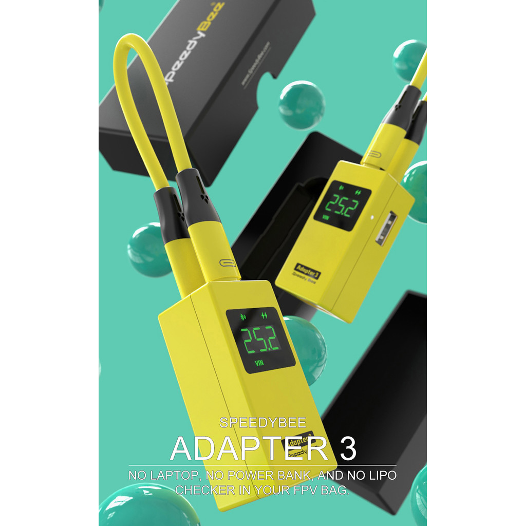 Adaptateur SpeedyBee 3-en-1 - Bluetooth/WiFi/Analyseur - Pour Drone FPV - 7767