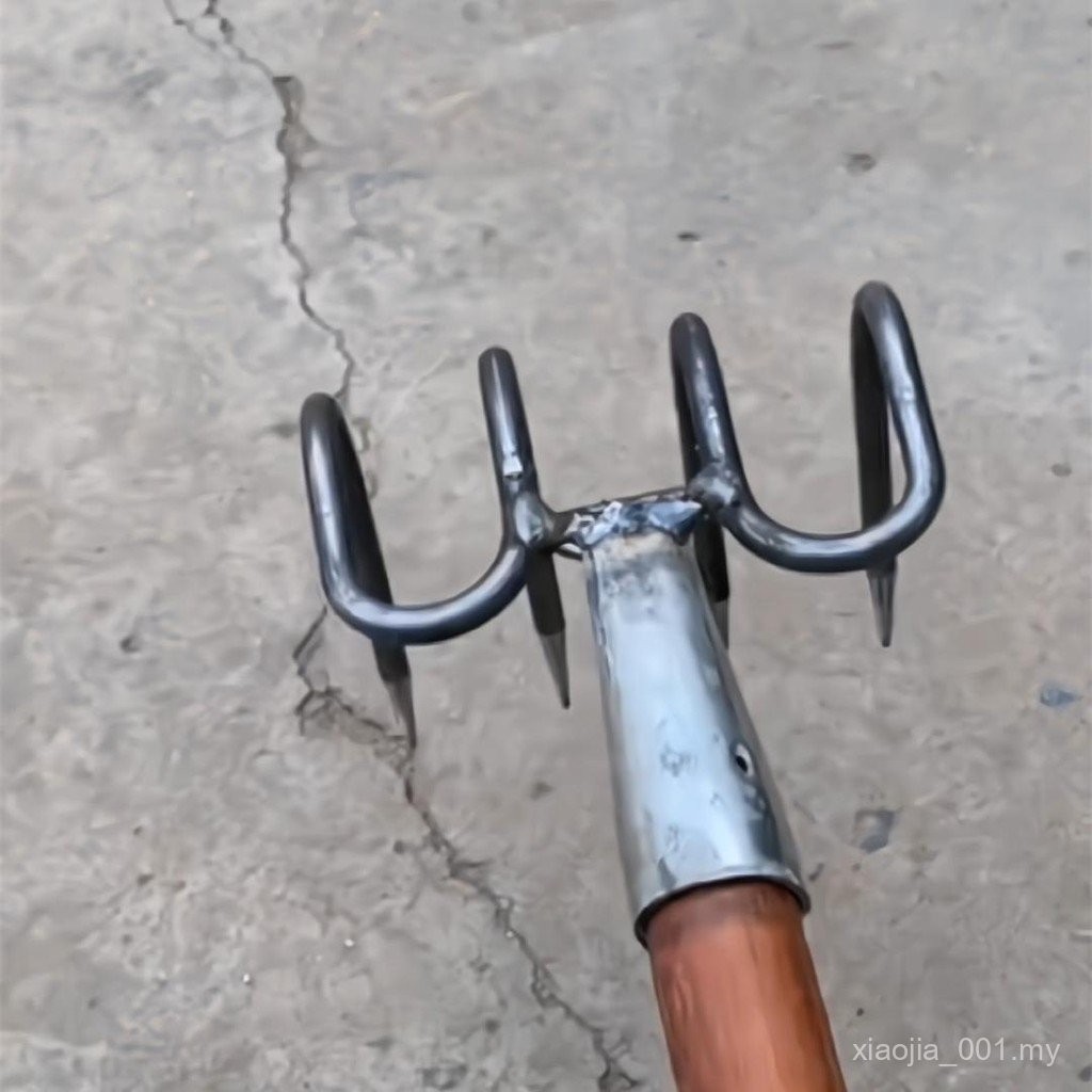 Stone Slag Rake Sea-Catching Shellfish Rake Hoe Peanut Soil Iron Rake ...