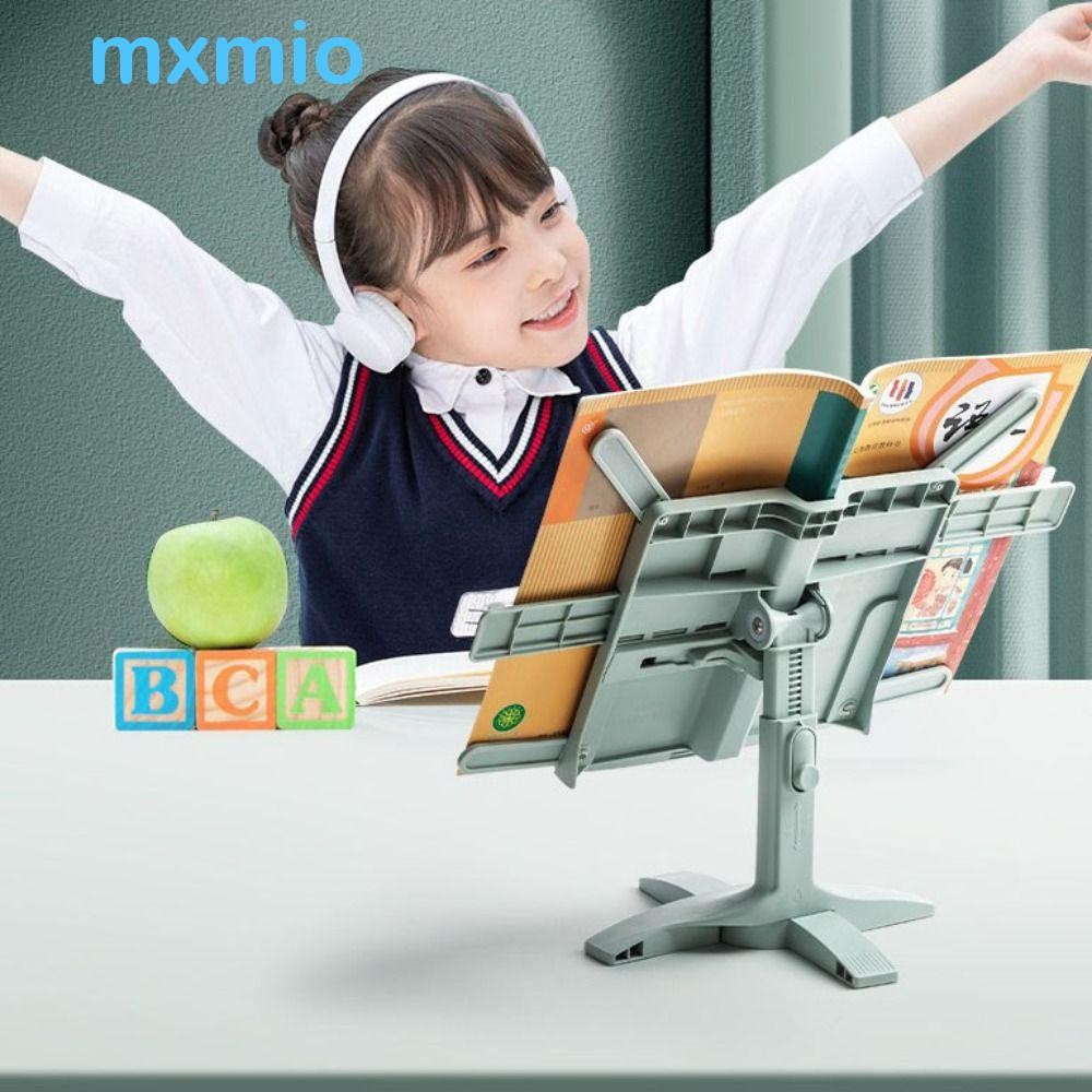 MXMIO Lifting Landing Book Stand, Anti-slip Mat with Clip Reading ...